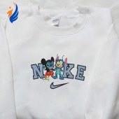 Nike X Mickey Stitch Changed Face Embroidered Shirt Disney Halloween Embroidered Shirt Nike Inspired Embroidered Shirt 6.jpg - demo10