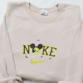 Nike X Oogie Boogie Mickey Head Embroidered Shirt Disney Halloween Embroidered T Shirt Nike Inspired Embroidered Sweatshirt 2.jpeg - demo10
