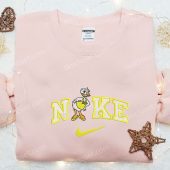 Nike X Pirate Cruise Daisy Embroidered T Shirt Disney Characters Embroidered T Shirt Nike Inspired Embroidered T Shirt 3.jpeg - demo10
