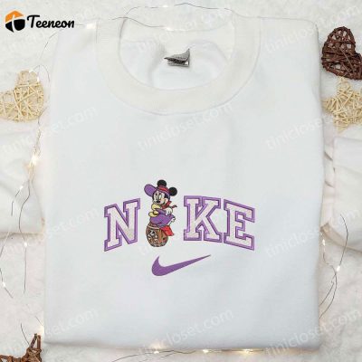 Exclusive Nike x Pirate Cruise Minnie & Disney Characters Embroidered T-shirts Customizable and Trendy| soulcals.com