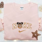 Nike X Pumba Mickey Embroidered Shirt Disney Characters Embroidered T Shirt Nike Inspired Embroidered Sweatshirt 3.jpg - demo10
