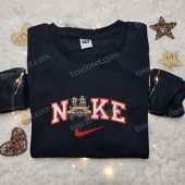 Nike X Safari Mickey And Minnie Embroidered Shirt Disney Characters Embroidered T Shirt Custom Nike Embroidered Shirt 5.jpg - demo10