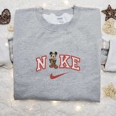 Nike X Safari Mickey Embroidered Sweatshirt Disney Characters Embroidered Sweatshirt Nike Inspired Embroidered Shirt 8.jpg - demo10
