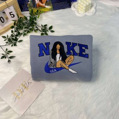 Nike x SZA Embroidered Shirt Trendy Unisex Gift for Men & Women, Gift for Men Women| soulcals.com