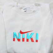 Niki X Nike Embroidered Shirt Nike Inspired Embroidered Hoodie Best Gifts For Family 1.jpeg - demo10