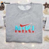 Niki X Nike Embroidered Shirt Nike Inspired Embroidered Hoodie Best Gifts For Family.jpeg - demo10