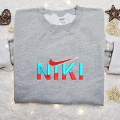 Niki X Nike Embroidered Shirt Nike Inspired Embroidered Hoodie Best Gifts For Family 2.jpeg - demo10