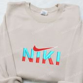 Niki X Nike Embroidered Shirt Nike Inspired Embroidered Hoodie Best Gifts For Family 3.jpeg - demo10
