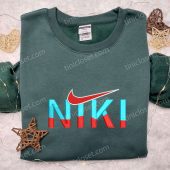 Niki X Nike Embroidered Shirt Nike Inspired Embroidered Hoodie Best Gifts For Family 4.jpeg - demo10