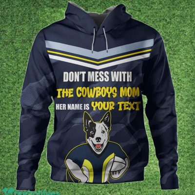 North Queensland Cowboys Custom Name Mother?s Day NRL Custom Hoodie Best Gift For Fans