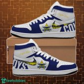 North Queensland Cowboys NRL Air Jordan Hightop Shoes Custom Name For fans