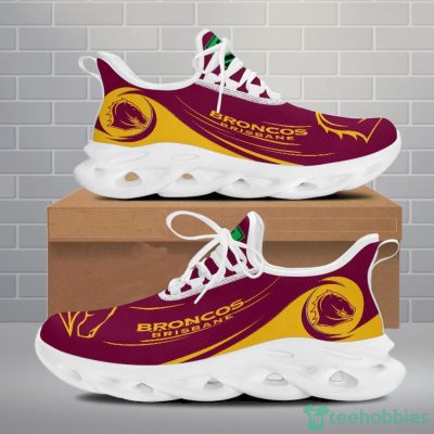 NRL Brisbane Broncos Max Soul Shoes Sport Sneakers For Men And Women Gift