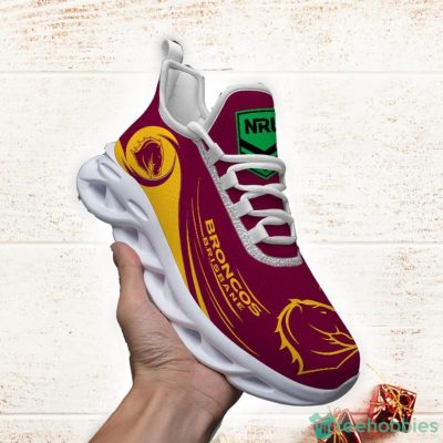 NRL Brisbane Broncos Max Soul Shoes Sport Sneakers For Men And Women Gift