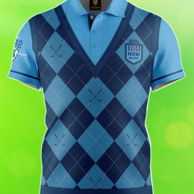 NSW Blues NRL Fairway Golf Polo Shirt Best Gift Men And Women For Fans