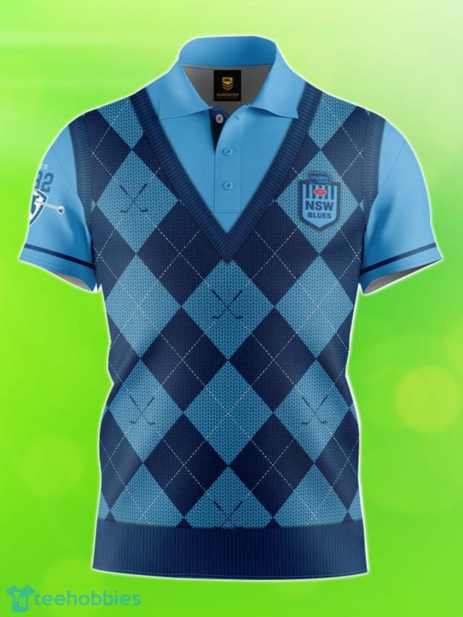 NSW Blues NRL Fairway Golf Polo Shirt Best Gift Men And Women For Fans