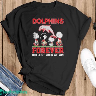 Official Peanuts Character NRL Dolphins Forever Not Just When We Win Shirt