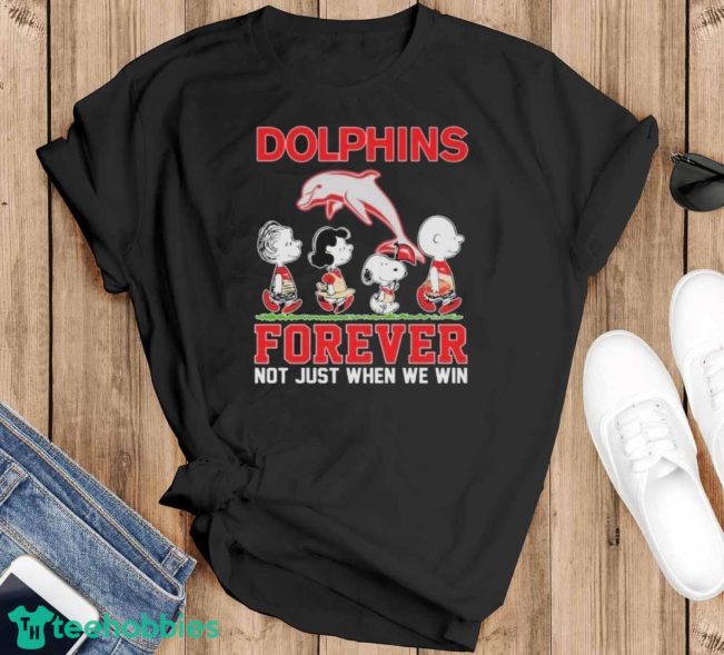 Official Peanuts Character NRL Dolphins Forever Not Just When We Win Shirt