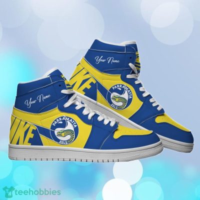 Parramatta Eels Custom Name NRL Air Jordan HighTop Best Gift For Fans