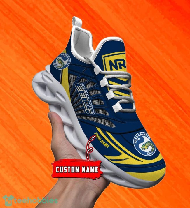 Parramatta Eels Custom Name NRL Max Soul Shoes Men And Women For Fans