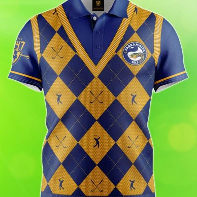Parramatta Eels NRL Fairway Golf Polo Shirt Best Gift Men And Women For Fans