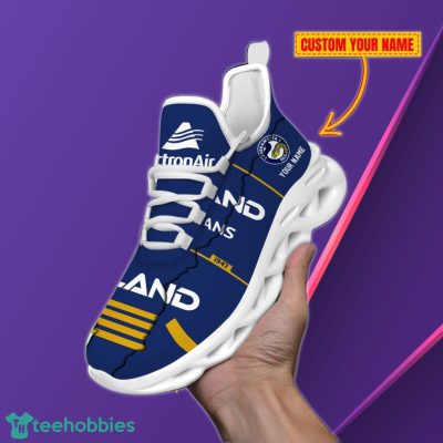 Parramatta Eels Personalized Name NRL Max Soul Shoes Unique Gift For Fans