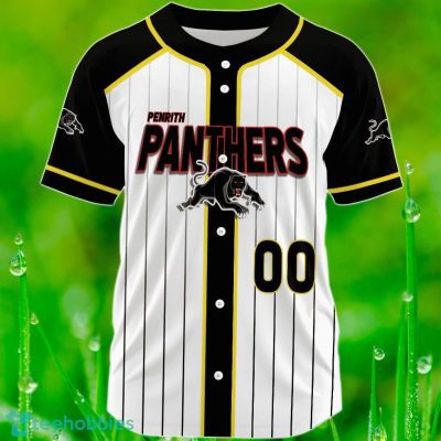 Penrith Panthers Custom Name & Number NRL Baseball Jersey Best Gift For Men And Women Fans