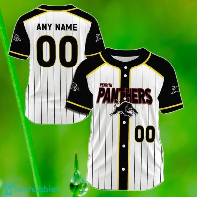 Penrith Panthers Custom Name & Number NRL Baseball Jersey Best Gift For Men And Women Fans