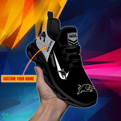 Penrith Panthers NRL Glitter Personalized Max Soul Shoes Best Gift