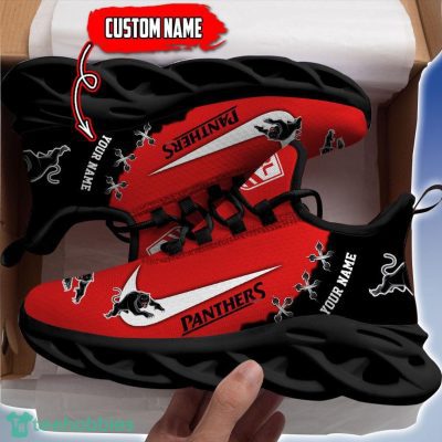 Penrith Panthers Personalized Name NRL Premium Luxury Max Soul Shoes Best Gift For Fans