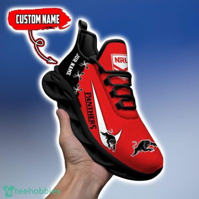 Penrith Panthers Personalized Name NRL Premium Luxury Max Soul Shoes Best Gift For Fans