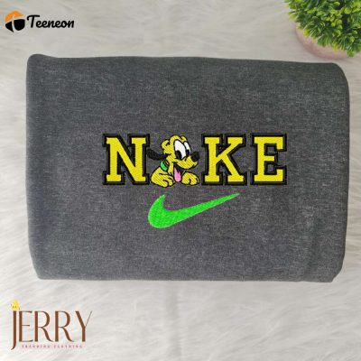 Pluto Disney Nike Embroidered Sweatshirt| soulcals.com
