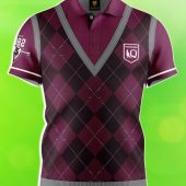 QLD Maroons NRL Fairway Golf Polo Shirt Best Gift Men And Women For Fans