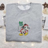 Retro Mickey Christmas Embroidered Sweatshirt Disney Christmas Embroidered Shirt Best Christmas Gift Ideas 4.jpg - demo10