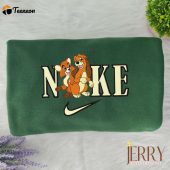 Rox et Rouky Disney Nike Embroidered Sweatshirt| soulcals.com