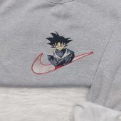 Son Goku Nike Embroidered Shirt Dragon Ball Embroidered Sweatshirt Nike Inspired Embroidered Hoodie 1.jpeg - demo10