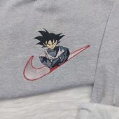 Son Goku Nike Embroidered Shirt Dragon Ball Embroidered Sweatshirt Nike Inspired Embroidered Hoodie 3.jpeg - demo10