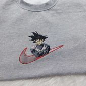 Son Goku Nike Embroidered Shirt Dragon Ball Embroidered Sweatshirt Nike Inspired Embroidered Hoodie 4.jpeg - demo10