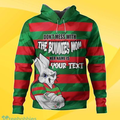 South Sydney Rabbitohs Custom Name Mother?s Day NRL Custom Hoodie Best Gift For Fans