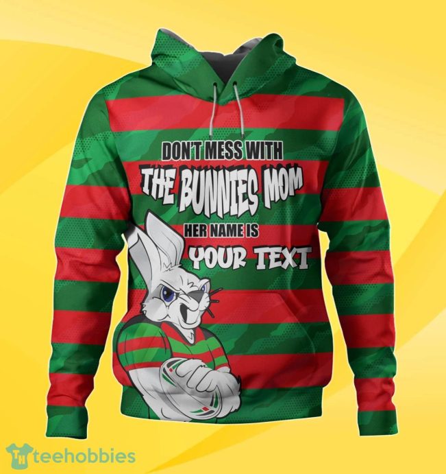 South Sydney Rabbitohs Custom Name Mother?s Day NRL Custom Hoodie Best Gift For Fans
