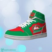 South Sydney Rabbitohs Custom Name Nrl Air Jordan Hightop Best Gift For Fans - demo10