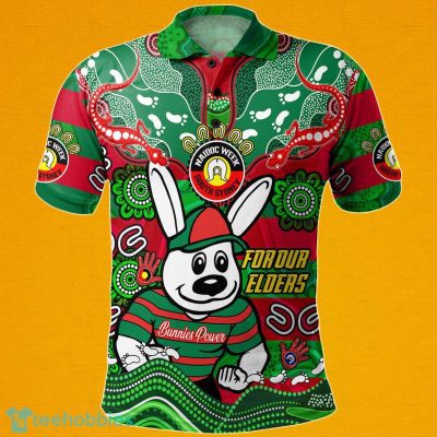 South Sydney Rabbitohs NRL Australia Naidoc Week Polo Shirt Best Gift For Fans