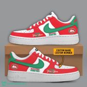 South Sydney Rabbitohs NRL Custom Name And Number Personalized Air Force 1 Sneaker