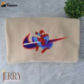Spiderman Nike Embroidered Sweatshirt| soulcals.com
