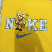 SpongeBob Nike Embroidered Sweatshirt| soulcals.com