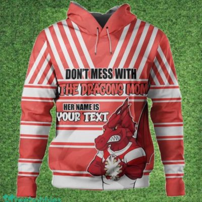 St. George Illawarra Dragons Custom Name Mother?s Day NRL Custom Hoodie Best Gift For Fans