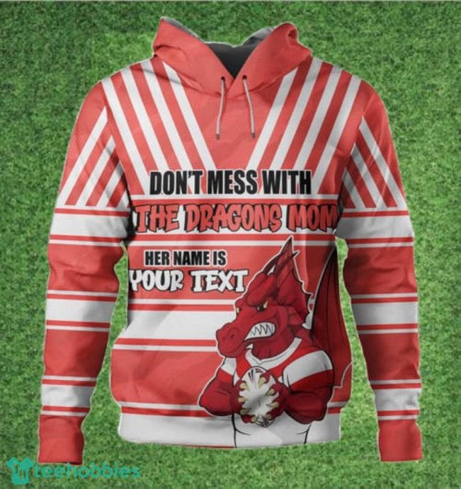 St. George Illawarra Dragons Custom Name Mother?s Day NRL Custom Hoodie Best Gift For Fans
