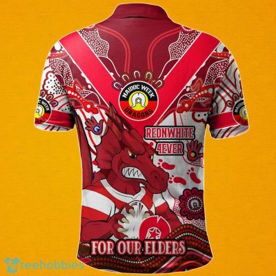 St. George Illawarra Dragons NRL Australia Naidoc Week Polo Shirt Best Gift For Fans