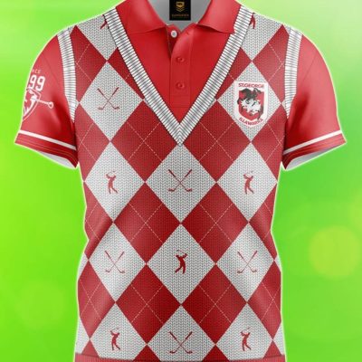 St. George Illawarra Dragons NRL Fairway Golf Polo Shirt Best Gift Men And Women For Fans