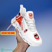 St George Illawarra Dragons Personalized Name Nrl Max Soul Shoes Gift Fans - demo10