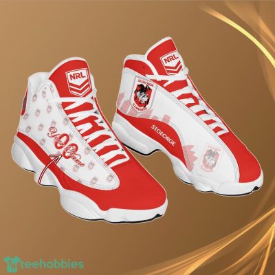 St. George Illawarra Dragons Personalzied Name NRL Air Jordan 13 Shoes Best Gift Fans